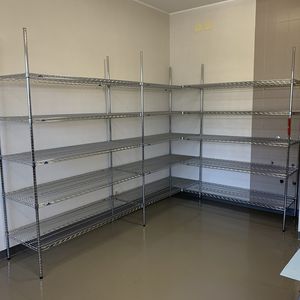 wall-mounted shelving system