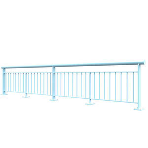 galvanised steel railing