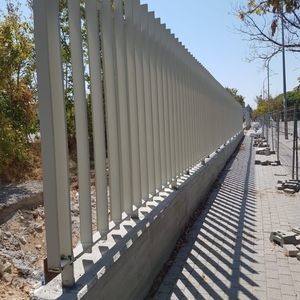 fence with bars