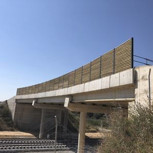 fence with panels