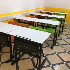 steel table and chair set