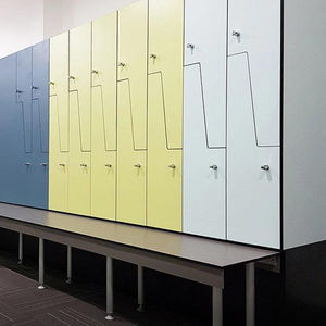 high-pressure laminate locker