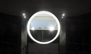 wall-mounted mirror