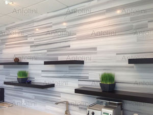 indoor tile / wall / natural stone / smooth