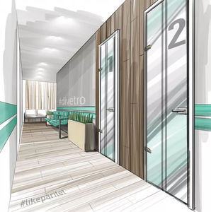 glazed privacy office space