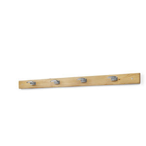 wall-mounted coat hanger rack