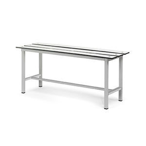 contemporary locker room bench