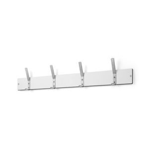 wall-mounted coat hanger rack