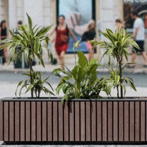 metal planter