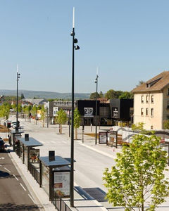 contemporary light column 1