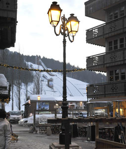 urban lamp post
