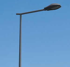 powder-coated steel lamp post arm 1