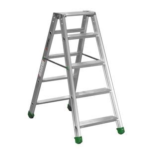 Steel professional step ladder - EF - FORTAL - outdoor / indoor