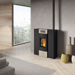 pellet heating stove