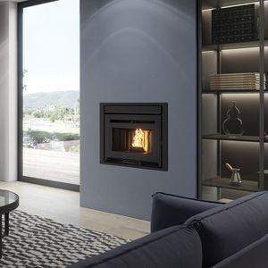 pellet fireplace insert