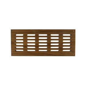 wooden ventilation grill