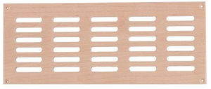 wooden ventilation grill