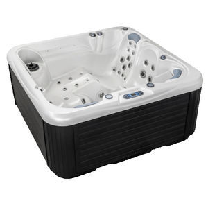 above-ground hot tub