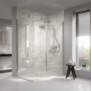 walk-in shower enclosure
