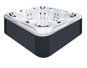 above-ground hot tub