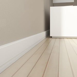 white skirting