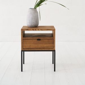 contemporary bedside table