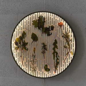 wall-mounted mirror