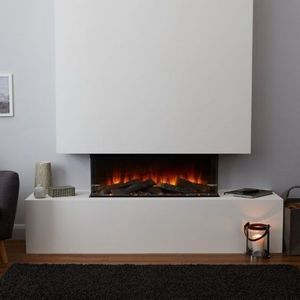 3-sided fireplace insert