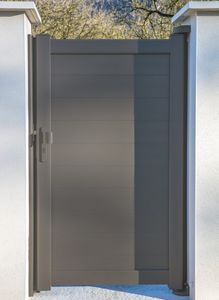 aluminum garden gate