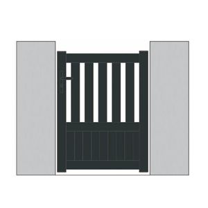 aluminum garden gate