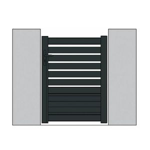 aluminum garden gate 1