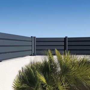 louvered fence