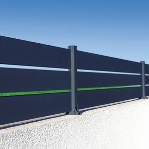 louvered fence