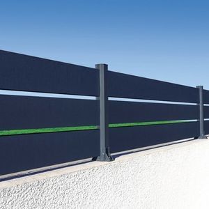 louvered fence