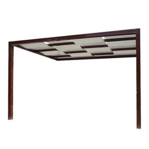 wall-mounted pergola
