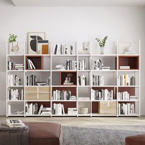 free-standing bookcase
