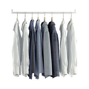 wall-mounted coat hanger rack