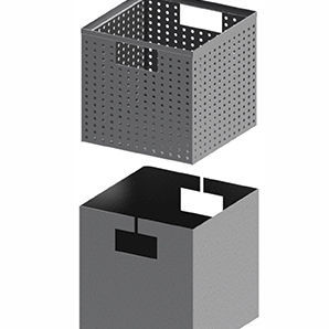 galvanised steel manhole
