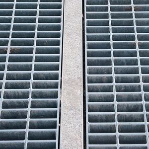 galvanised steel drain grate