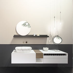 contemporary bathroom cabinet