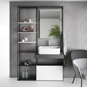 bathroom column cabinet