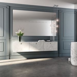 contemporary bathroom cabinet