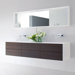 double washbasin cabinet