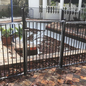 aluminum garden gate 1