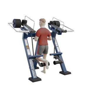 leg extension weight training machine