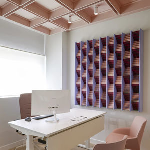 Image showcasing Rectangle Acoustic Dampening Wall Panels | National Office Furniture ...