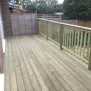 wooden decking