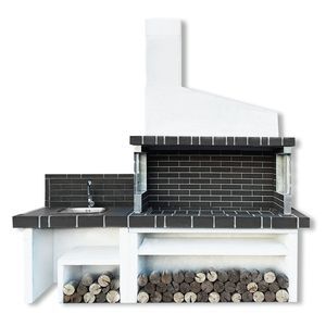 wood-burning barbecue 1