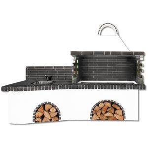 wood-burning barbecue 1