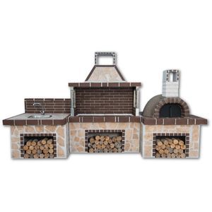 wood-burning barbecue 1